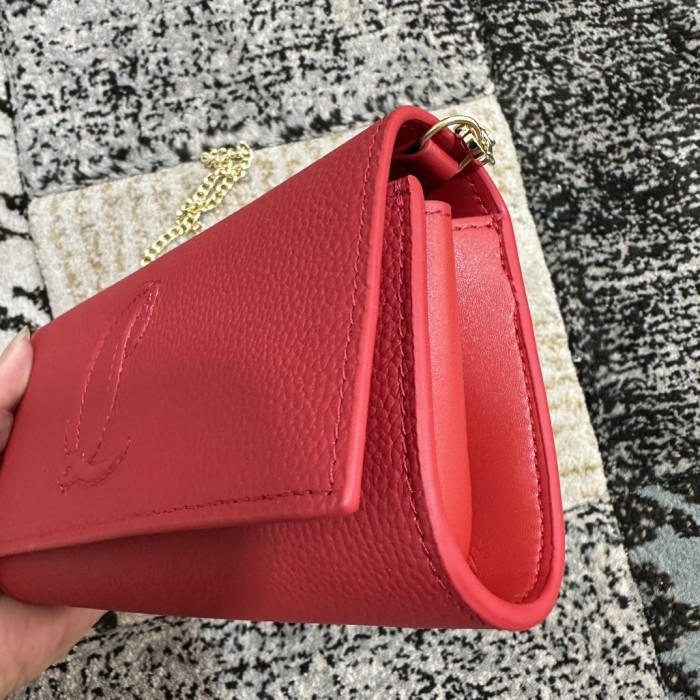 5A, real lether,  cross shoulder bag , size 22x12x5.5cm, no box. B98-14