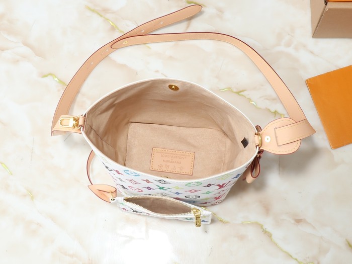 Leather bag ,5A ,size 16x18x12cm,no box,  B110-22