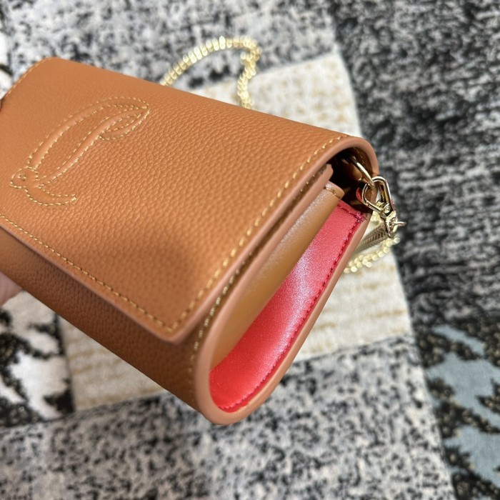 5A, real lether,  cross shoulder bag , size 22x12x5.5cm, no box. B98-13
