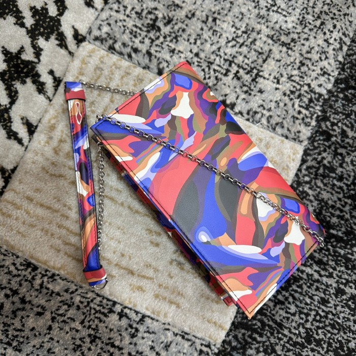 5A, real lether,  cross shoulder bag , size 22x12x5.5cm, no box. B98-112