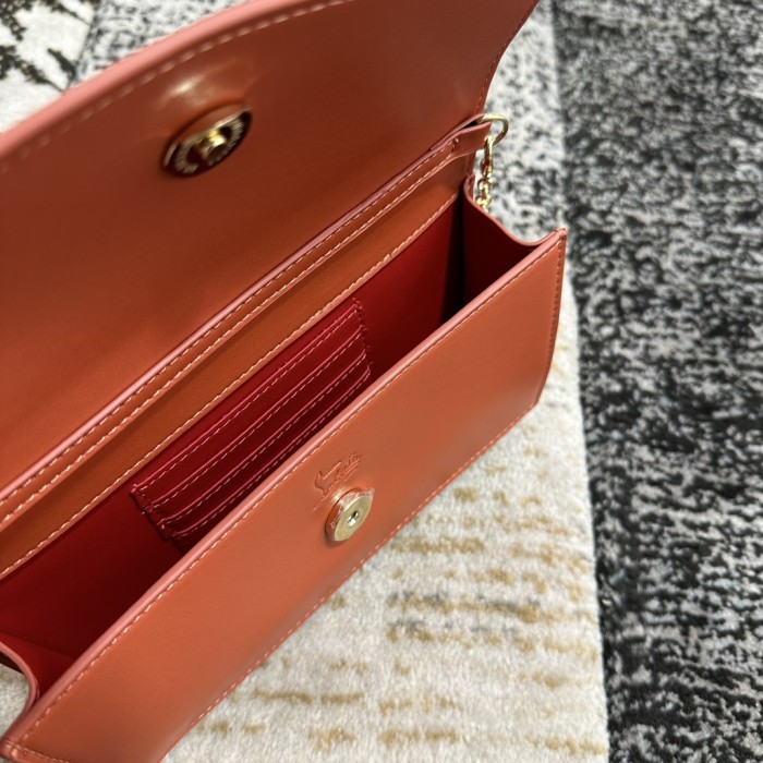 5A, real lether,  cross shoulder bag , size 22x12x5.5cm, no box. B98-110
