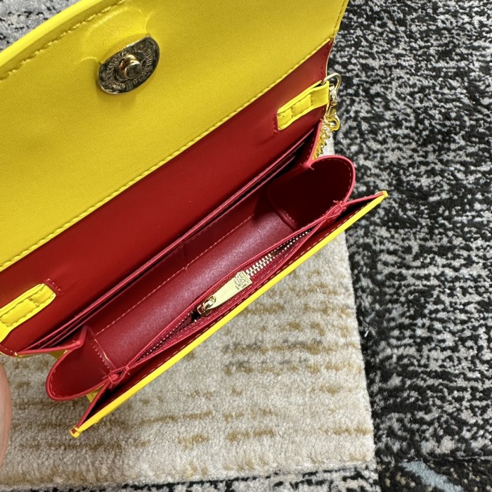 5A, real lether,  cross shoulder bag , size 22x12x5.5cm, no box. B98-20