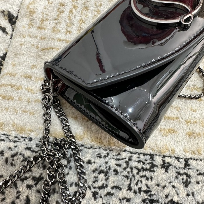 5A, real lether,  cross shoulder bag , size 22x12x5.5cm, no box. B98-108