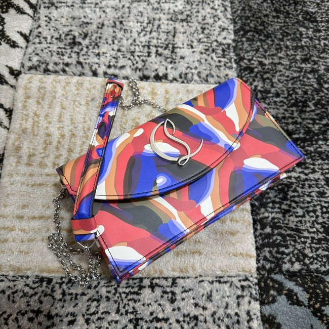 5A, real lether, cross shoulder bag , size 22x12x5.5cm, no box. B98-112
