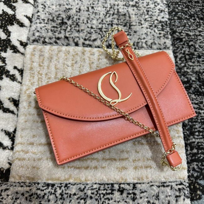 5A, real lether, cross shoulder bag , size 22x12x5.5cm, no box. B98-110