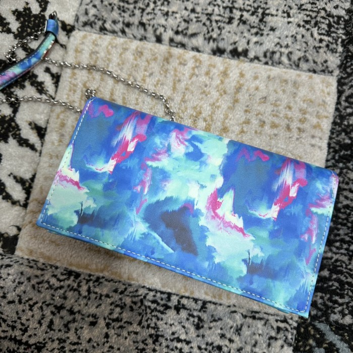 5A, real lether,  cross shoulder bag , size 22x12x5.5cm, no box. B98-111
