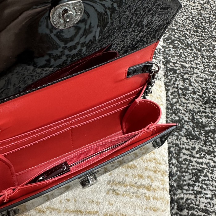5A, real lether,  cross shoulder bag , size 22x12x5.5cm, no box. B98-108