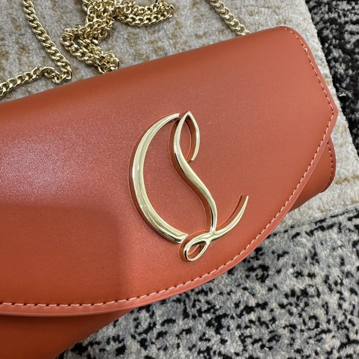 5A, real lether,  cross shoulder bag , size 22x12x5.5cm, no box. B98-106