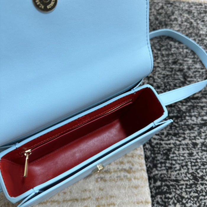 5A, real lether,  cross shoulder bag , size 22x12x5.5cm, no box. B98-18