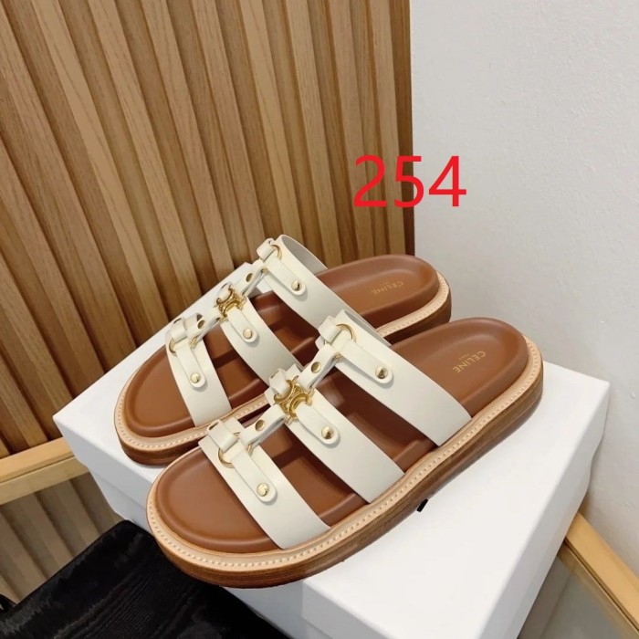 Sandals and slippers for women，with box, size 35-41,SS50-254-256