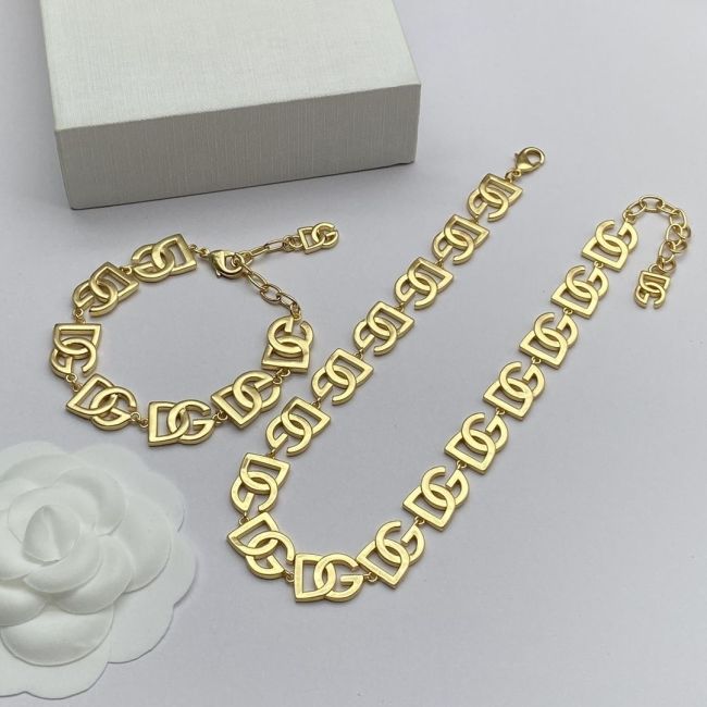 Necklace + bracelet set jewelry , J42-125