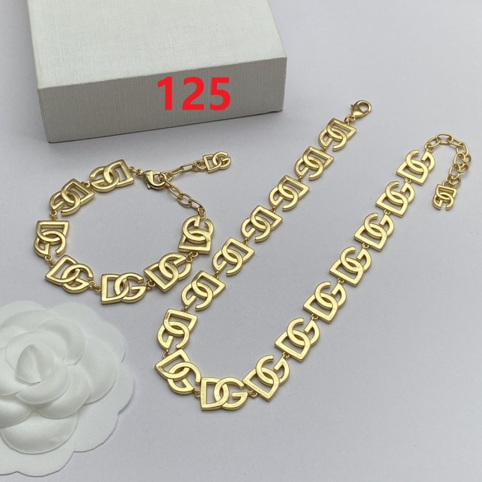 Necklace + bracelet set jewelry ,  J42-125