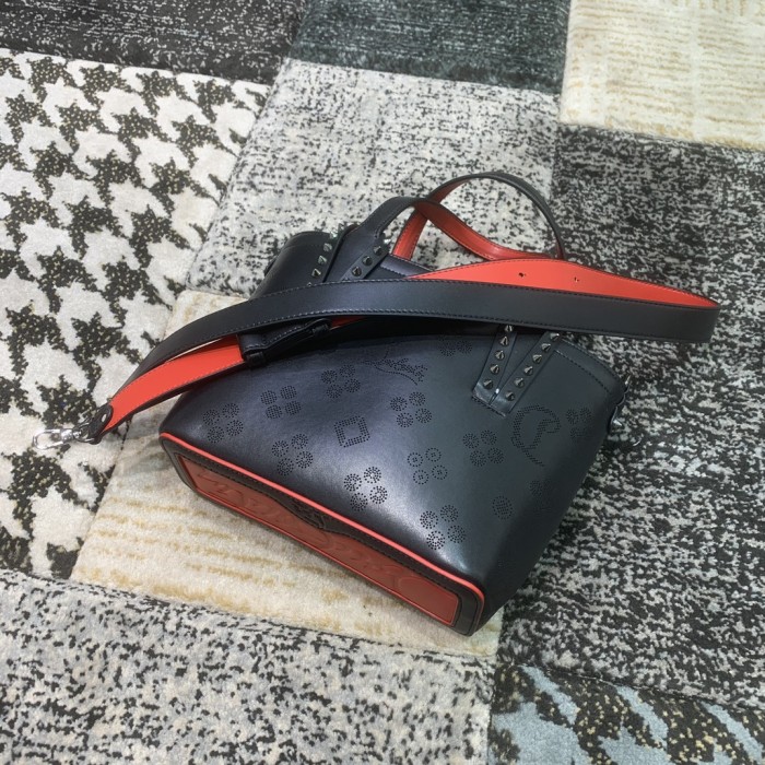 Leather  bag ,5A ,size 23.5x17x8cm,no box,  B130-74-75