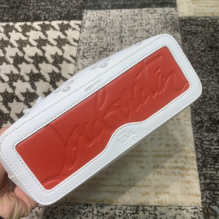 Leather  bag ,5A ,size 23.5x17x8cm,no box,  B130-74-75