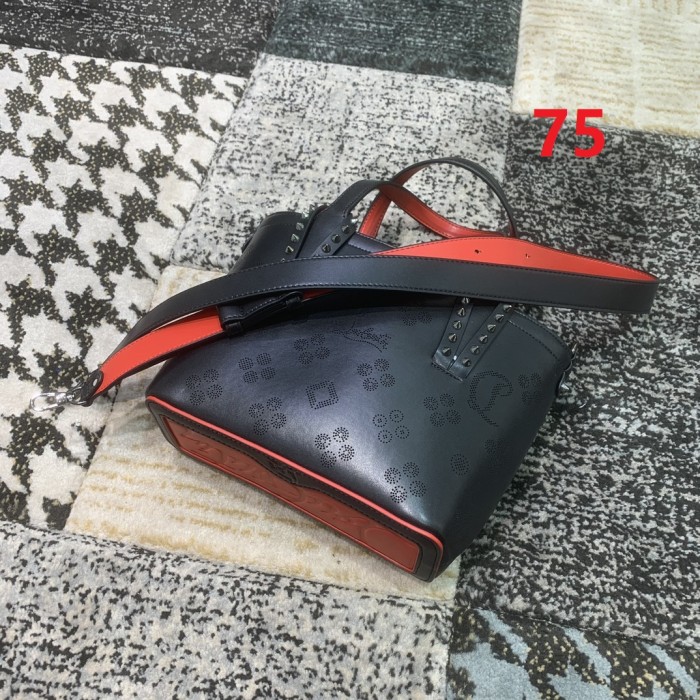 Leather  bag ,5A ,size 23.5x17x8cm,no box,  B130-74-75