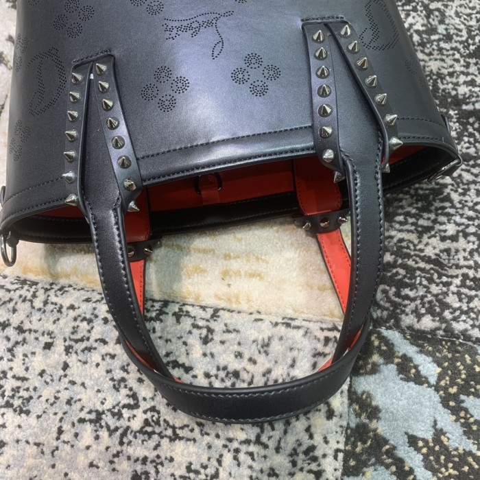Leather  bag ,5A ,size 23.5x17x8cm,no box,  B130-74-75