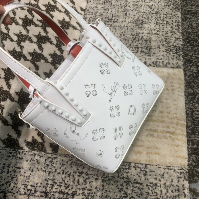 Leather  bag ,5A ,size 23.5x17x8cm,no box,  B130-74-75