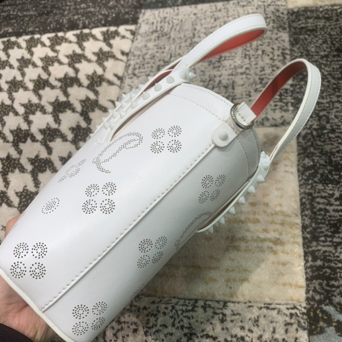 Leather  bag ,5A ,size 23.5x17x8cm,no box,  B130-74-75