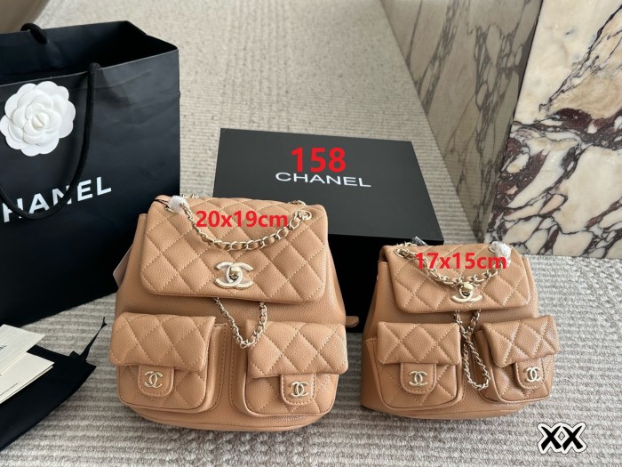 Split leather bag ,4A ,size 20x19cm/17x15cm,no box,  B88-157-162