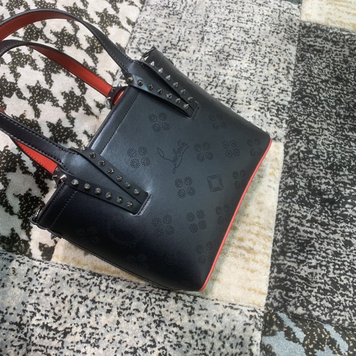 Leather  bag ,5A ,size 23.5x17x8cm,no box,  B130-74-75