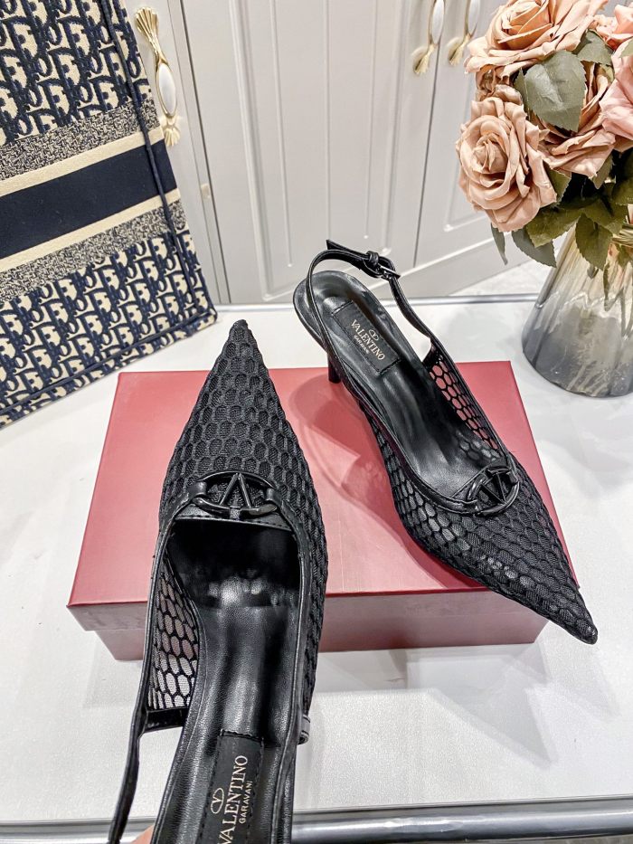 Women heel shoes, heel 9cm, size 34-42, SS60-214-215