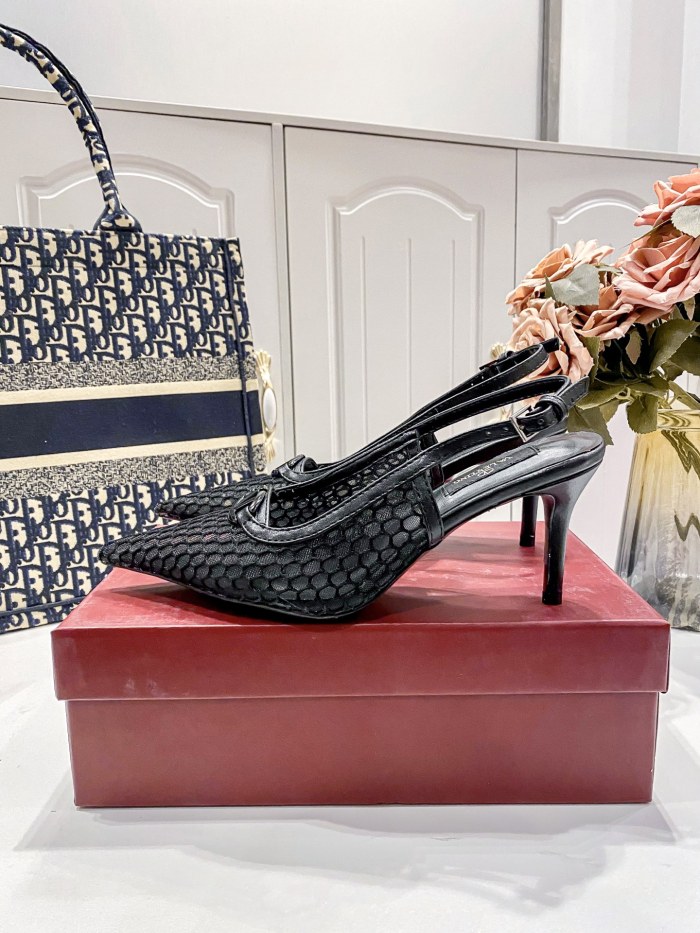 Women heel shoes, heel 9cm, size 34-42, SS60-214-215