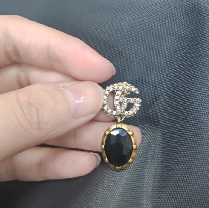 Earrings jewelry ,  with box, J25-47-49