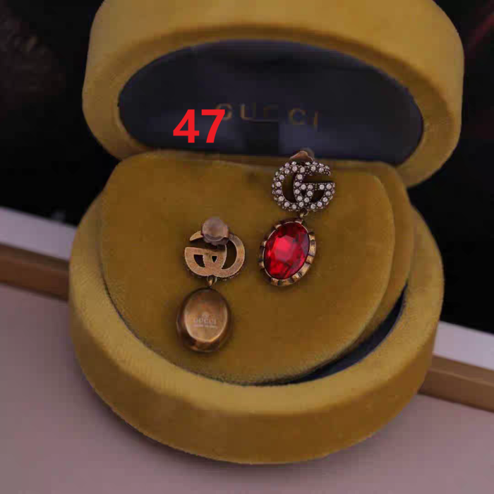 Earrings jewelry ,  with box, J25-47-49