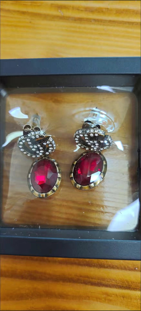 Earrings jewelry ,  with box, J25-47-49