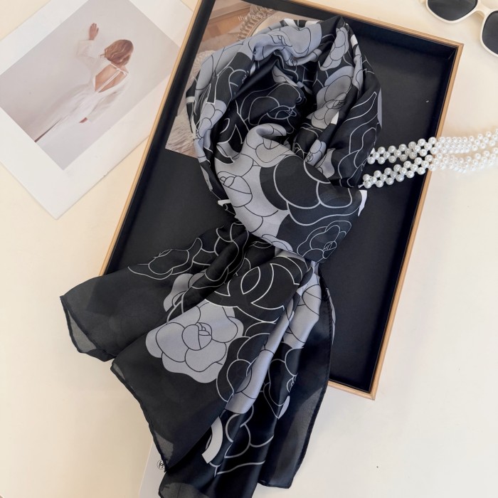 Cotton silk scarf, size 90x180cm, SF20-6-7