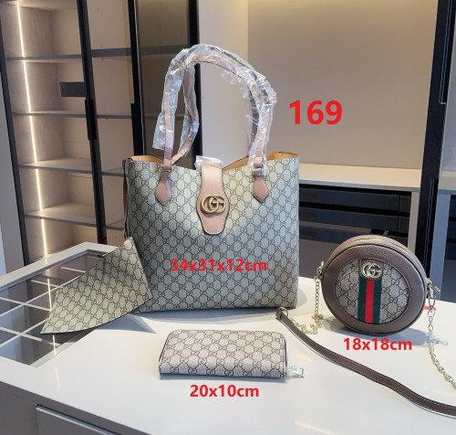 Split leather bag a set,3A ,no box,  B75-169