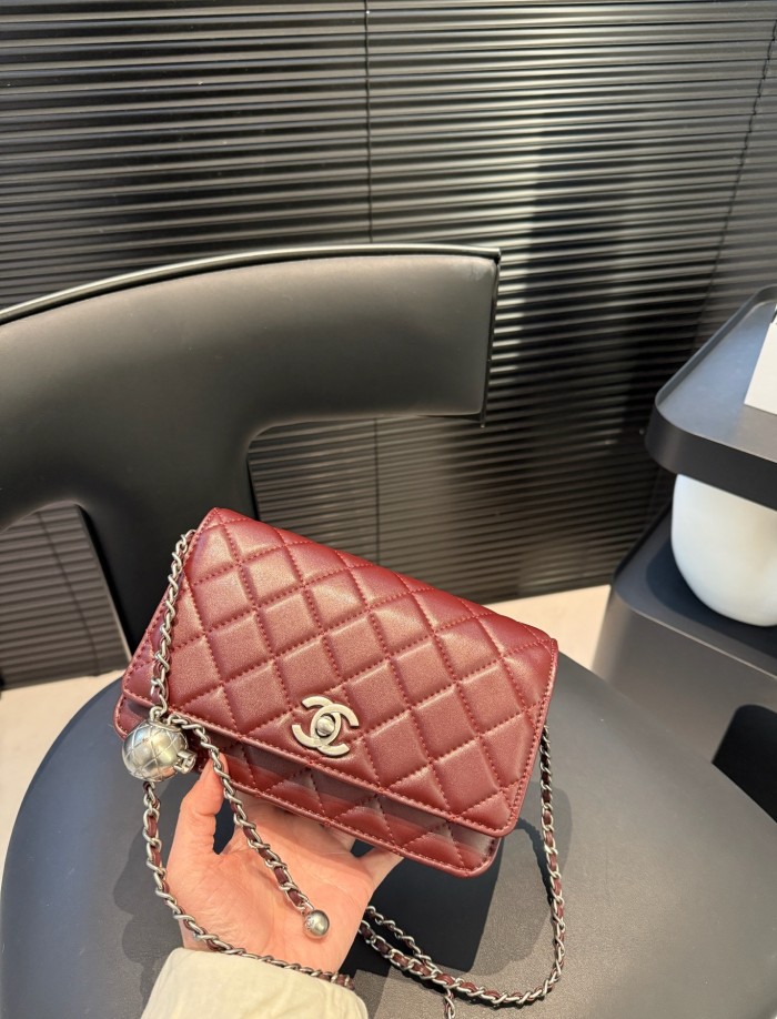 Split leather bag ,3A ,size 19.5x12cm,no box,  B75-191-198