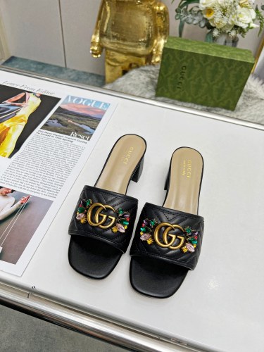 Women heel slipper shoes, heel 2.5cm/6.5cm, size 35-44, SS50-176