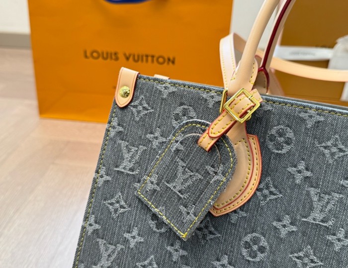Canvas split leather bag,3A ,size 35x30cm,no box,  B75-170