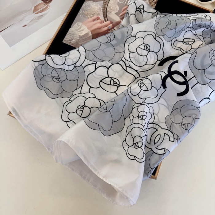 Cotton silk scarf, size 90x180cm, SF20-6-7