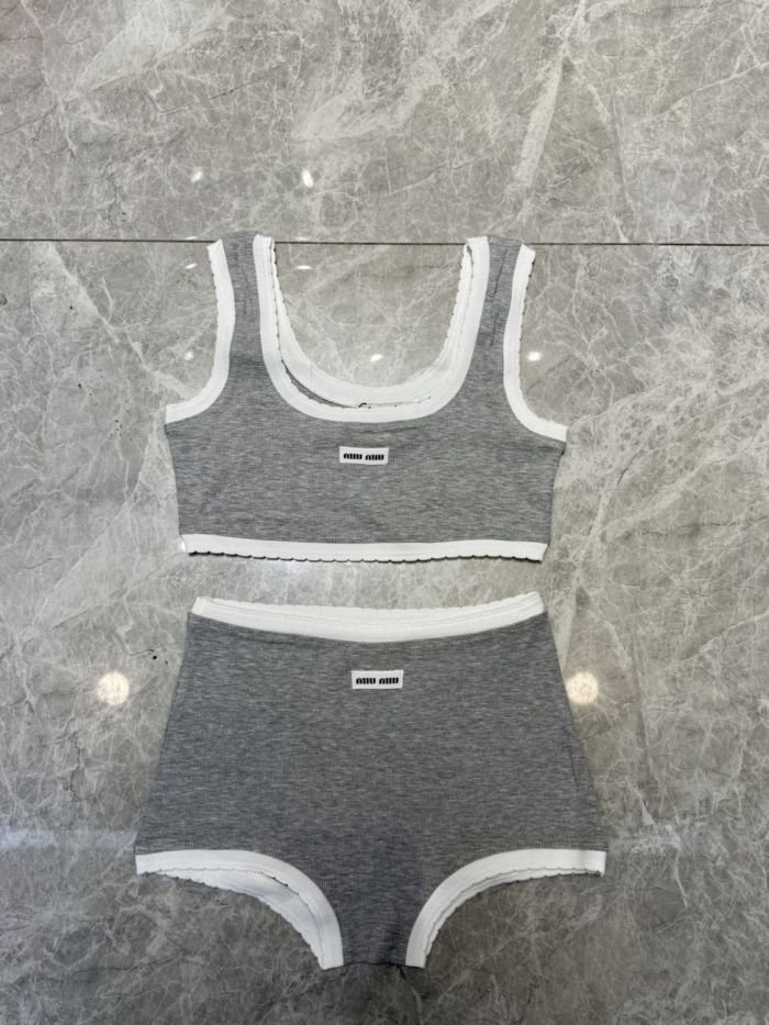 New cotton embroidered vest set,true size S-L,CL50-15-16