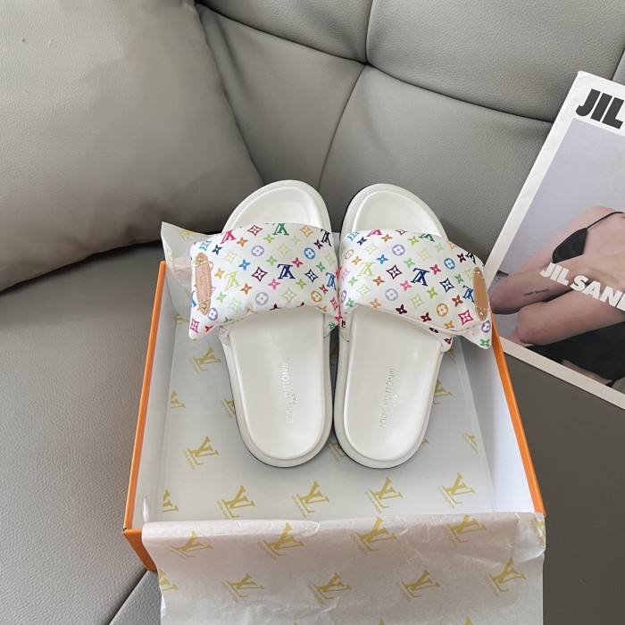 Women men flat slipper shoes, size 35-44, SS60-2973