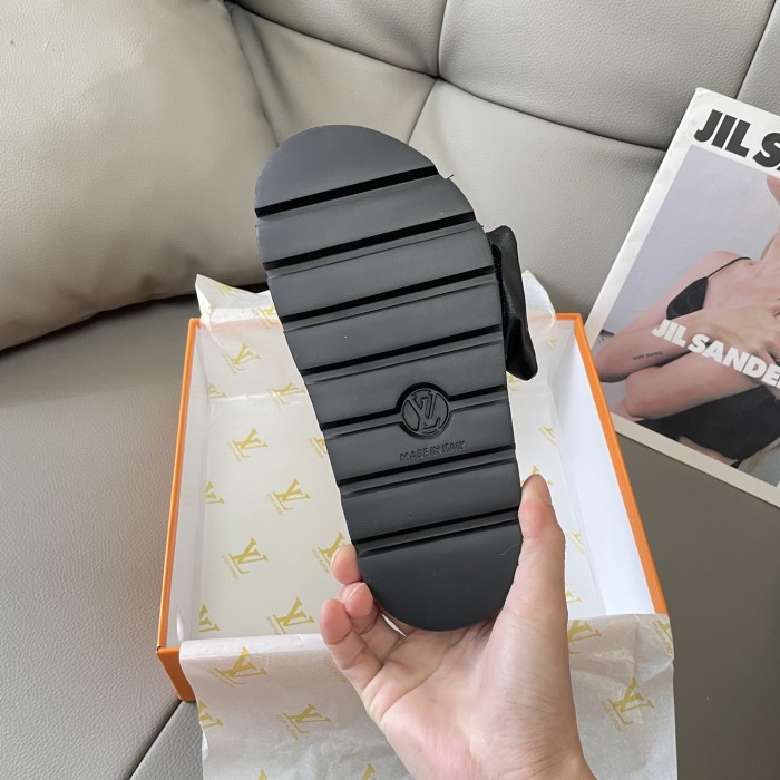 Women men flat slipper shoes, size 35-44, SS60-2974