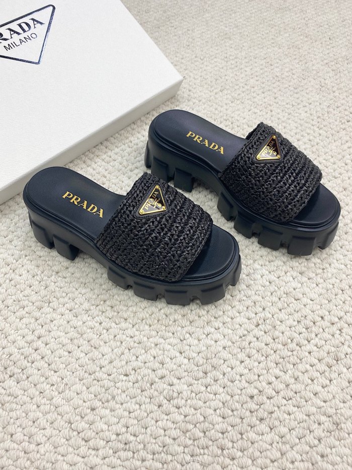 Women heel slipper shoes, heel 6cm, size 35-40, SS60-2968