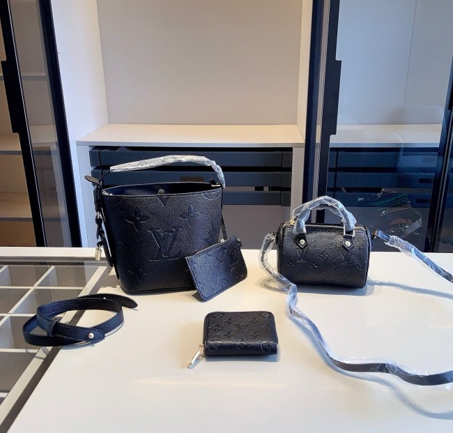 Split leather bag a set,3A ,no box, B75-219