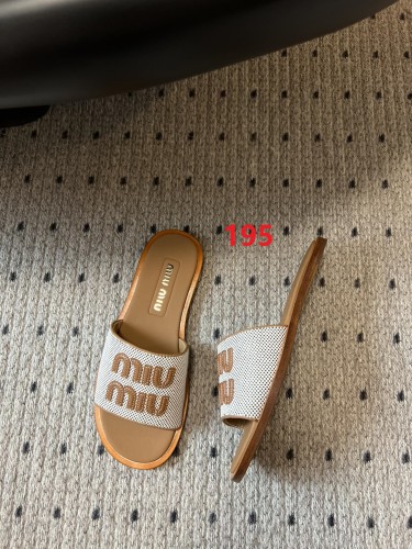 Women flat slipper shoes,  size 35-40, SS50-195-196