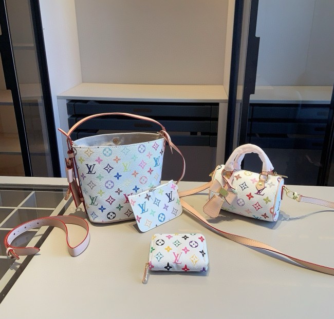 Split leather bag a set,3A ,no box, B75-220