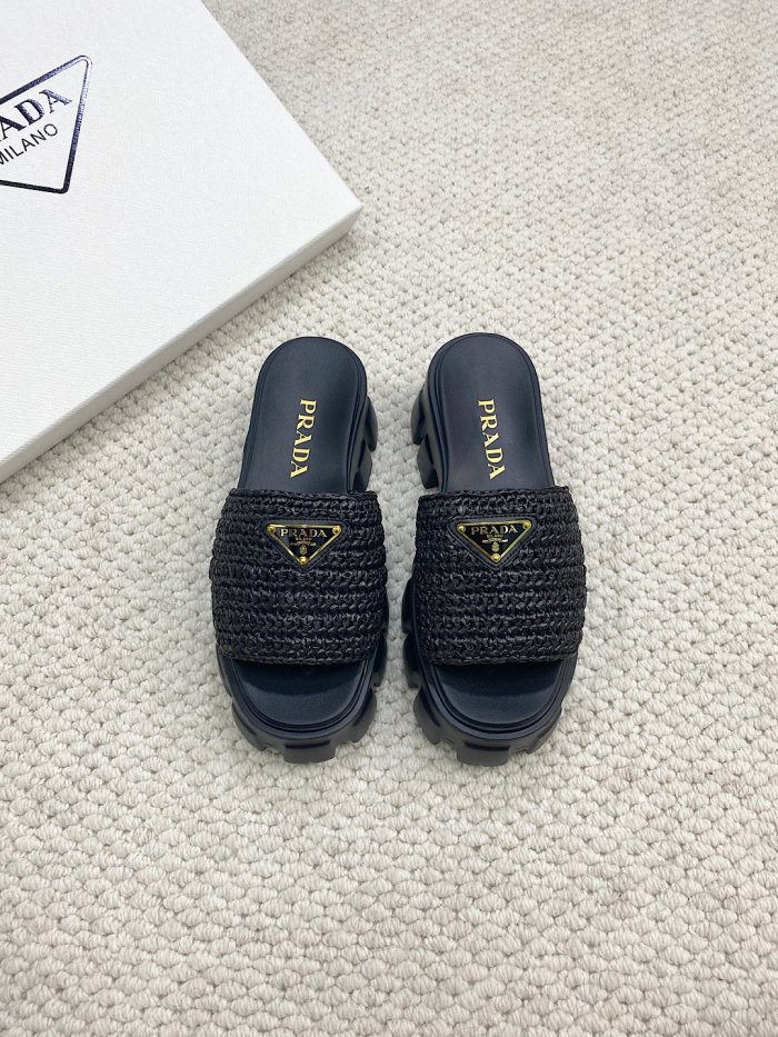 Women heel slipper shoes, heel 6cm, size 35-40, SS60-2968
