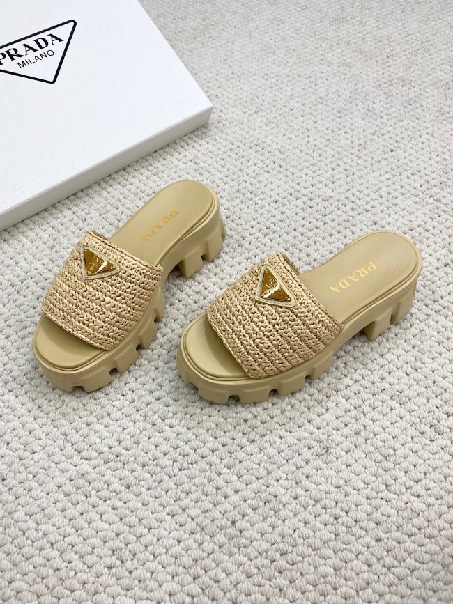 Women heel slipper shoes, heel 6cm, size 35-40, SS60-2969