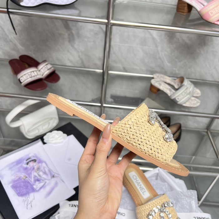 Women flat slipper shoes,  size 35-40, SS50-192