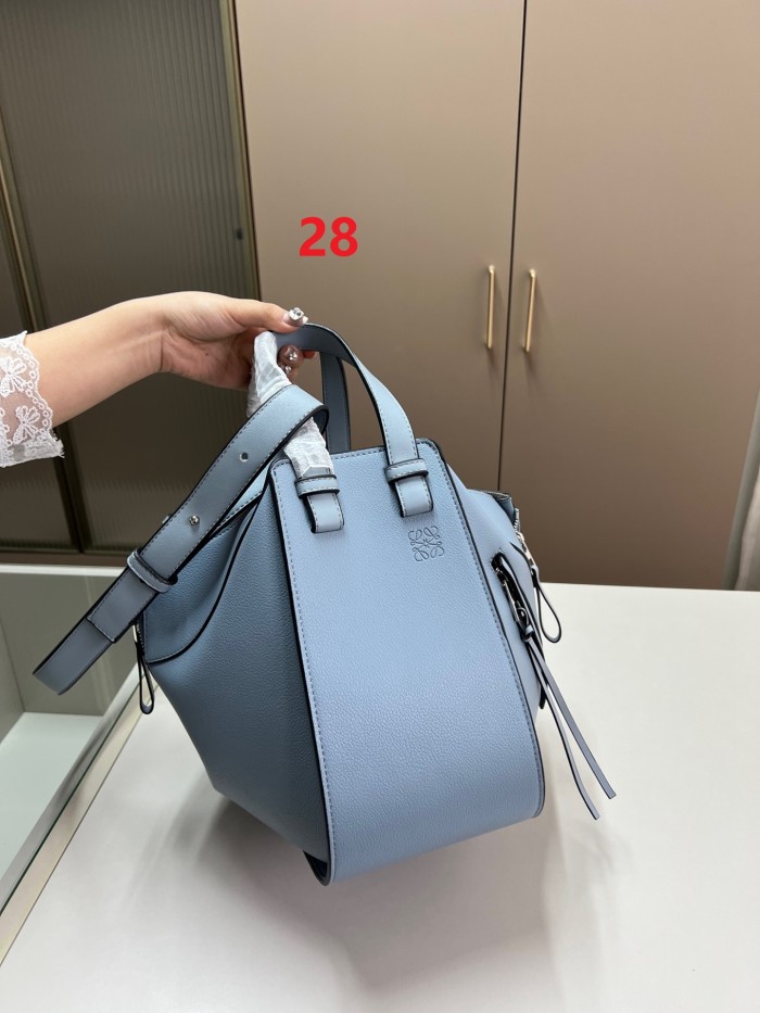 Split leather bag ,4A , size 27x23cm,no box,  B80-21-28