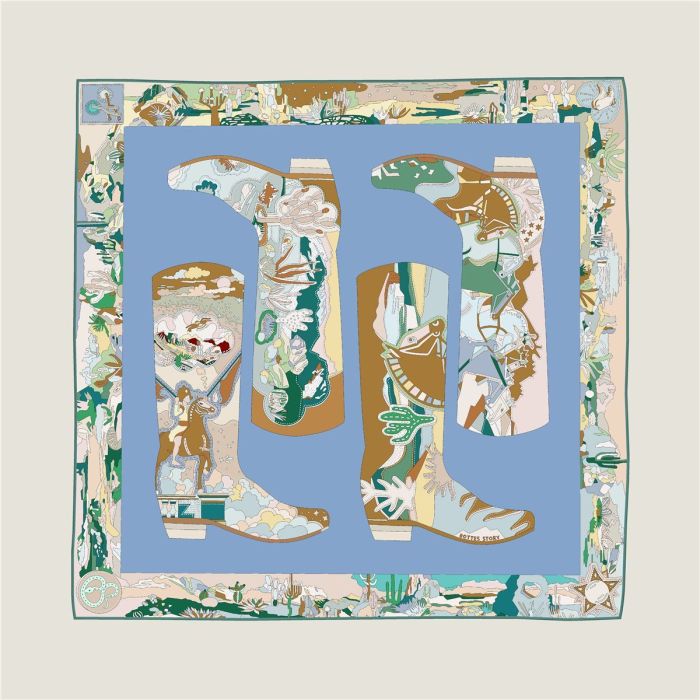 Silk scarf for women, size: 90cm, no box. SF20-8-10