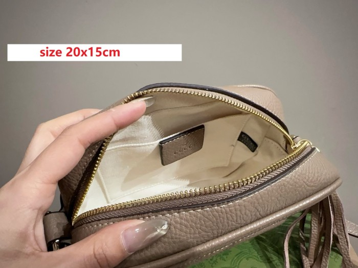 Split leather bag ,3A ,size 20x15cm, no box,  B68-115