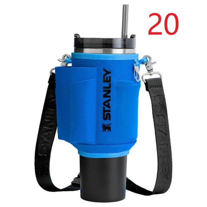 The cup sleeve and shoulder strap of the water cup, no water cup.B25-11-20