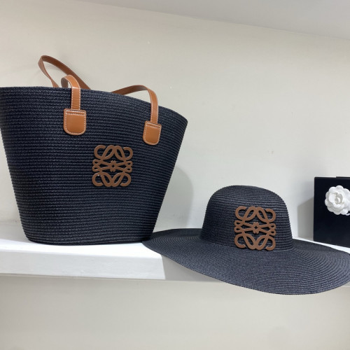 Fashion Tassel hat 🏖️➕ straw bag ⛱️ set  ,no box. HX40-20-23